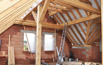 Capel Llanilltern attic trusses